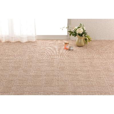 ふるさと納税 泉大津市 日本製　カーペット　長方形　6帖　約261×352cm　ベージュ　1枚　 350122760型
