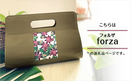 本革ぷっくりぽーぽーバッグ 【フォルザ】 | 紅琉 BINRYU アラヤプランニング株式会社 | 伝統工芸 びんがた 紅型 | テキスタイル 花柄 柄 モダン 和風 北欧  | 牛革 牛本革 本革 レ