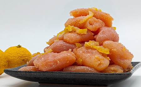訳あり 辛子明太子 ゆず皮入り 切大 1kg (500g×2) めんたいこ 明太子 訳アリ 魚卵 