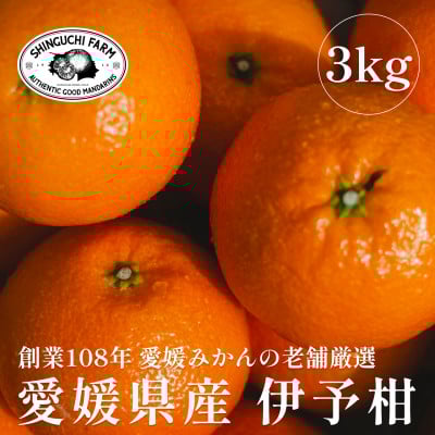 
            ＜創業108年＞愛媛みかんの老舗＜伊予柑 3kg＞＜C70-72＞【1615841】
          