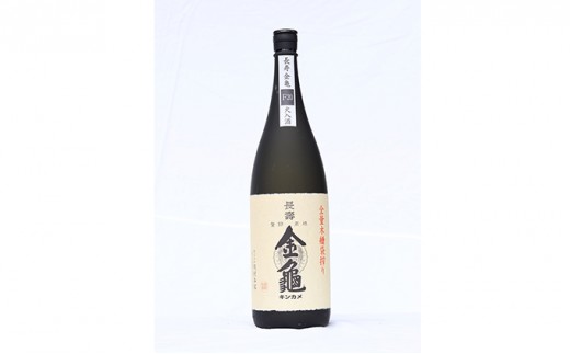 
                  【最短1週間発送】 日本酒 長寿金亀黒F20 火入れ 1800ml お酒 純米酒 近江地酒 滋賀県 豊郷町
                