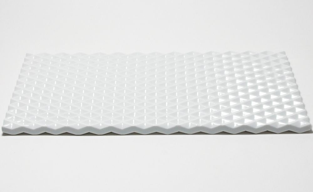 
            ダイヤ彫　長角板皿1枚【224porcelain】
          