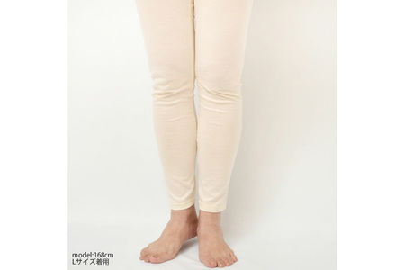 nayuta オーガニックコットン レディース レギンス 十分丈【M】 秋田県 大仙市