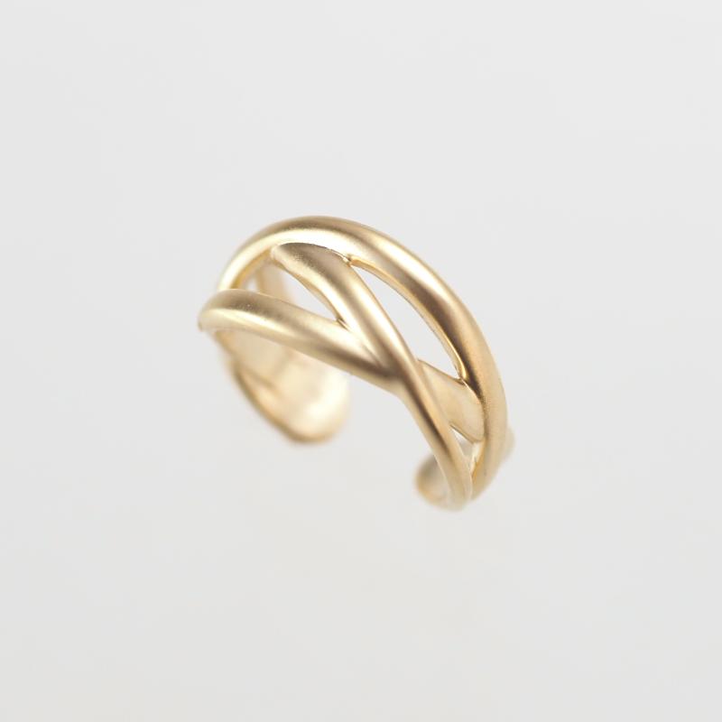 K10 ミニマムイヤーカフ・クロス　00037