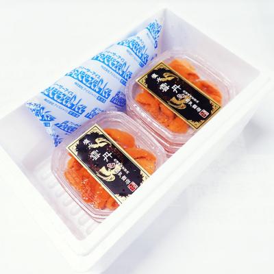 ふるさと納税 根室市 無添加むきたてエゾバフンウニ(赤系)塩水パック40〜50g×5P B-28094 |  | 02
