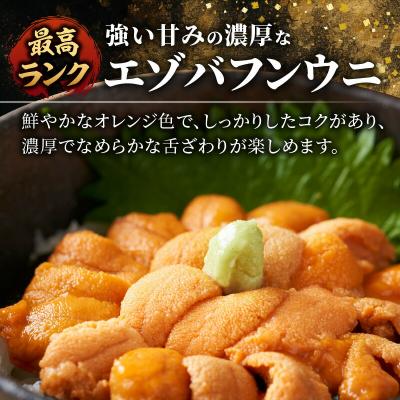 ふるさと納税 余市町 【2025年6月以降発送】余市産最高ランク「塩水うに(エゾバフンウニ)」_Y006-0032 |  | 01
