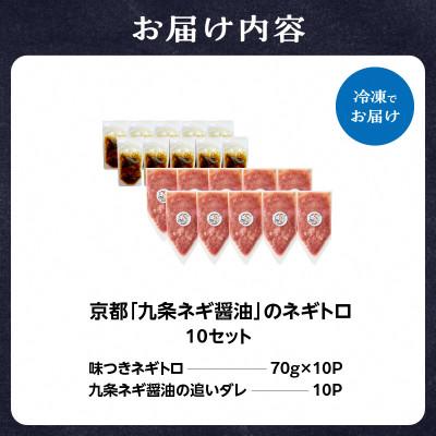 ふるさと納税 木津川市 京都「九条ネギ醤油」のネギトロ 70g×10パック |  | 03