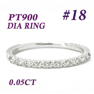 ふるさと納税 笛吹市 PT900 DIA リング 0.05CT RADR-5714DI-P #18