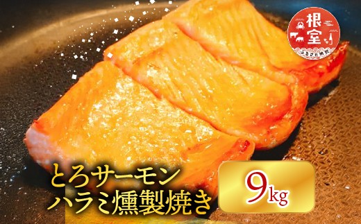 D-09025 とろサーモンハラミ燻製焼き9kg