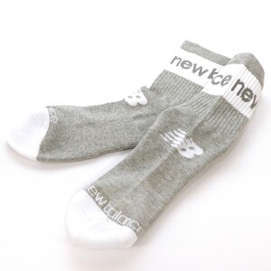 【2026年3月から順次発送】ニューバランスゴルフ ソックス 1足 61862【グレー】《 靴下 くつした ソックス ゴルフソックス ニューバランス 》【2501T14003_03】