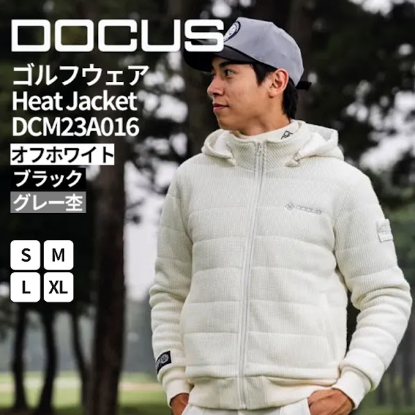 【ふるさと納税】ゴルフウェア Heat Jacket DCM23A016｜ゴルフ golf ゴルフ用品 アパレル スポーツ スポーツ用品 DOCUS ドゥーカス ギフト 贈答 景品 茨城県 古河市_FZ04