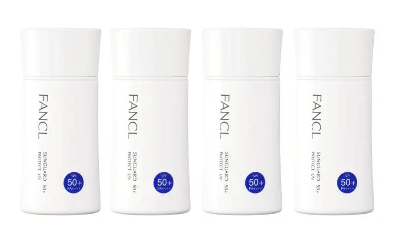 ファンケル 定期便 12回 4本 計48本 日焼け止め サンガード50+ プロテクトUV （SPF50+・PA++++） FANCL 【日焼け止め】