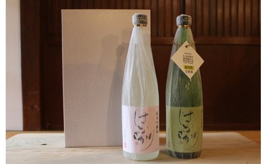 日本酒 地酒 純米吟醸・特別純米『はなざかり』720ml 2本セット 79