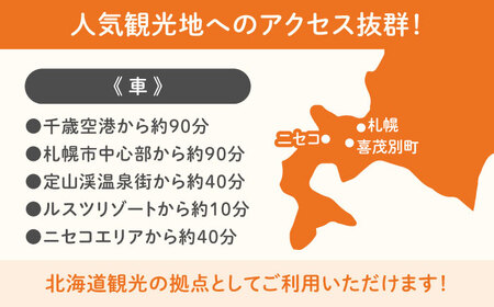 【冬季予約】簡易宿泊所 きもべつ 1名様分 / 宿泊券 北海道 旅行 観光 スキー スノーボード [AJAL004]