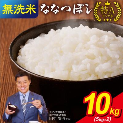 ふるさと納税 雨竜町 【10月発送】 先行受付 うりゅう米 ななつぼし 無洗米 10kg(5kg×2袋)令和7年産 新米