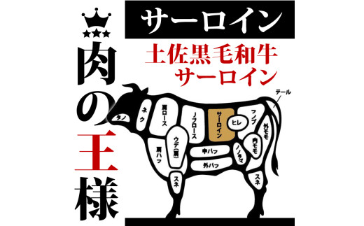 【定期6回】土佐黒毛和牛サーロインステーキ 計2.64kg【440g×6ヶ月連続お届け】 2Sコース