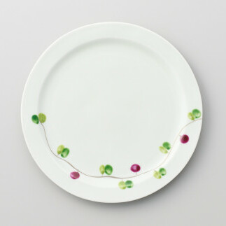 有田焼 オリーブ カフェプレート 小島芳栄堂 A22-14