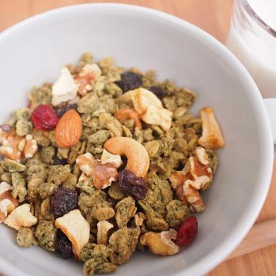 ふるさと納税 久万高原町 美川茶とホワイトチョコのグラノーラ150g |  | 02