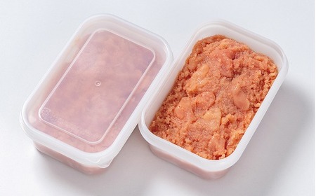 無着色あごだし辛子明太子・並切れ500g×2個　海千[H4547]