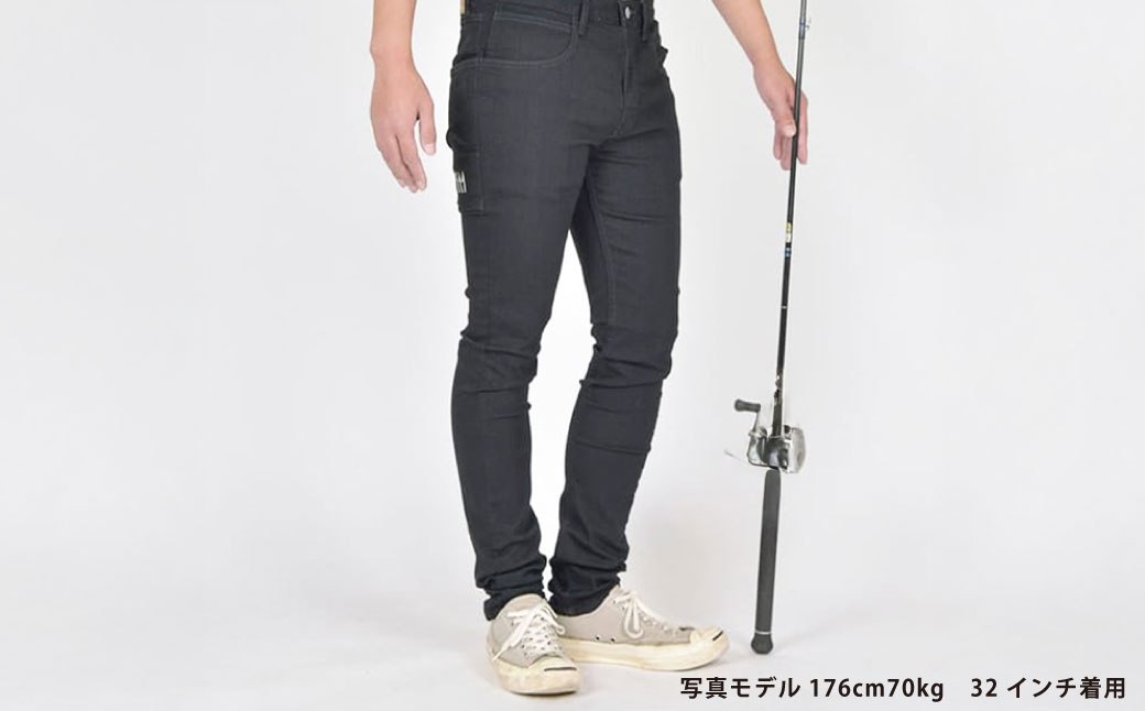 
            【THE BACK WATER】撥水ストレッチデニム釣り・アウトドアブラックジーンズ BW-104VMBB(サイズ選択可）【ストレッチデニム ストレッチ デニム アウトドア ズボン ジーンズ 衣類 ファッション お洒落 岡山県 倉敷市 おすすめ 人気】
          