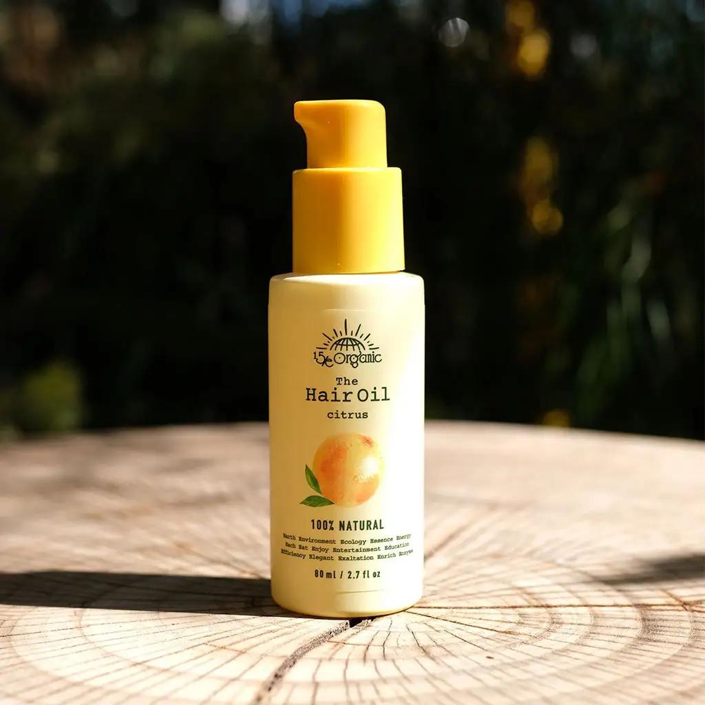 ＜15/e organic＞ザ・ヘアオイル(シトラス・80ml)【鳥取県 境港市】