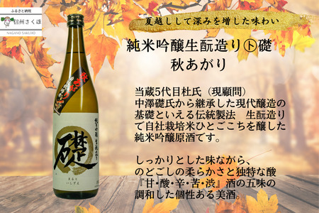 生マルト純米吟醸”ダム熟”Vintage呑み比べセット　日本酒限定品　〔KU-08〕