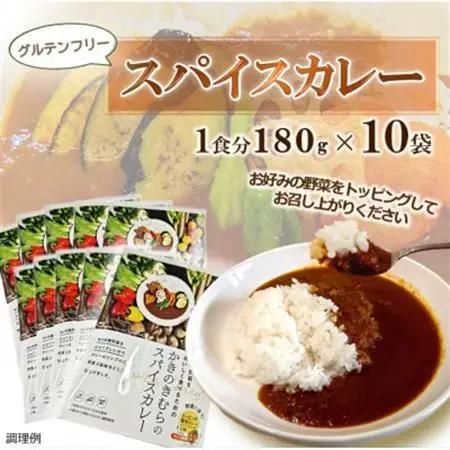 スパイスカレー　レトルト　180g×10袋【1534743】