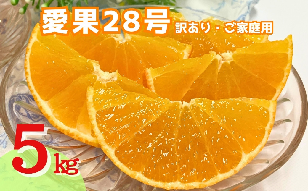 
            訳あり 愛果28号 5kg ご家庭用 みかん 愛媛 人気 数量限定 先行予約 柑橘 【2025年11月下旬発送】｜B148
          