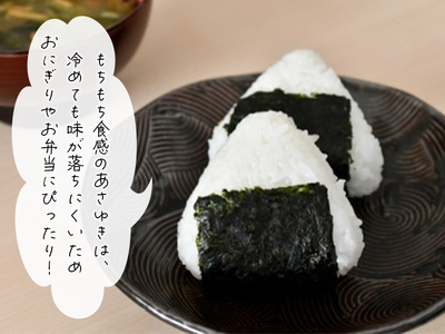  青森県鰺ヶ沢町【令和6年産・新米】【定期便】 3ヶ月連続でお届け あさゆき 〔白米〕5kg（5kg×１袋）※令和6年11月中旬から順次お届け