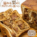 【お歳暮対象】溢れる栗のクロワッサン食パン 1本 お歳暮 長崎市/KIYOKA