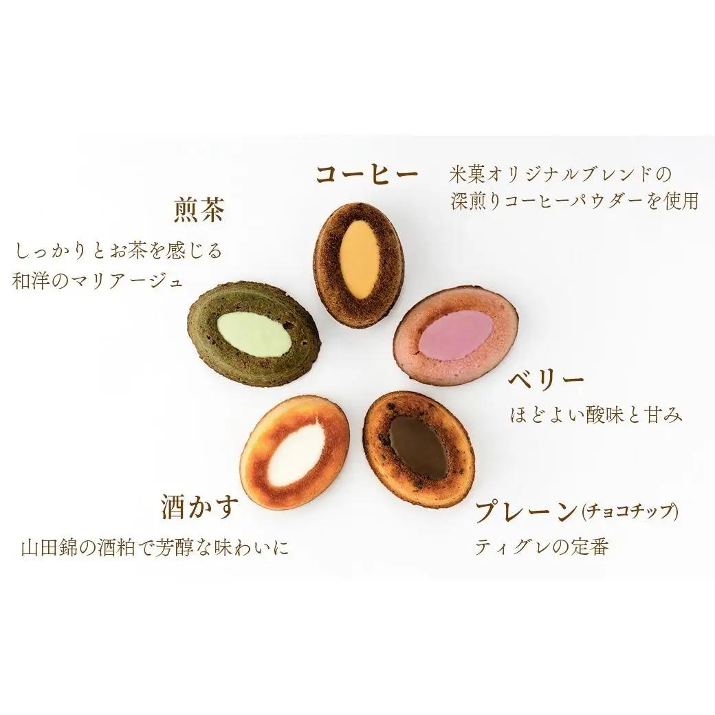 米粉のティグレ 5種10個 冷凍発送 グルテンフリー 米粉 米粉菓子 小麦不使用 フィナンシェ生地 しっとりなめらか 優しい甘さ [1326]