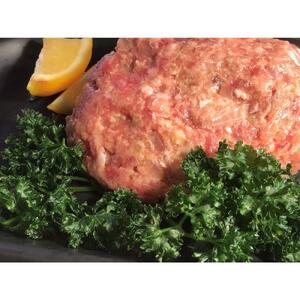 牛肉・豚肉 近江牛 生ハンバーグ (近江牛:鹿児島豚  7：3) 650g  (130g×5パック)    ソース付