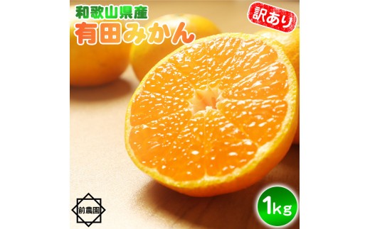 
                  【2026年先行予約】【産地直送】和歌山県産 有田みかん 1kg サイズ混合 【訳あり】_BL6169
                