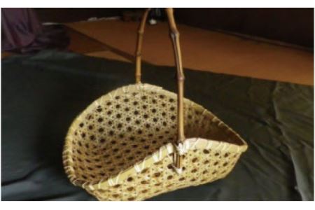 地元の素材を使った竹かご｜ 竹籠 たけかご 手作り 受注生産