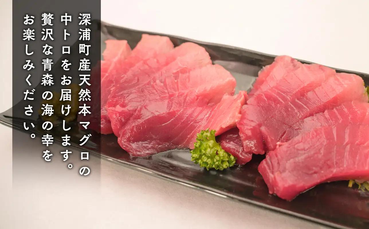 天然 本マグロ 中トロ 計400g 国産 本鮪 [fu-0012-008]