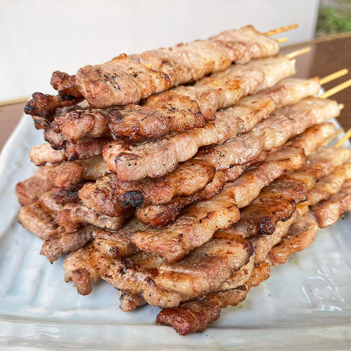 【旨味凝縮！満足セット】国産 焼き鳥セット 豚バラ 30本 / やきとり ヤキトリ 焼鳥 串セット 国産 冷凍 小分け / 南島原市 / ふるさと企画 [SBA079]_イメージ4