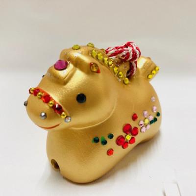 ふるさと納税 中間市 2026年度金運丙午金馬マスコット土鈴 |  | 01