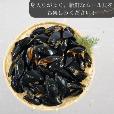 ふるさと納税 大船渡市 活ムール貝 1.3kg[enzen005_2] |  | 01