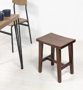 ウッドスツール ブラウン