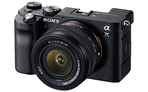 【台数限定】レンズキット ソニー α7C ズームレンズキット【ブラック  [ILCE-7CL B] / SONY カメラ 一眼カメラ アルファ フルサイズ ミラーレス α7c ilce-7cl ストラップ 撮影  キャップ レンズ コンパクト 熊本県 菊陽町 [BHBZ018]