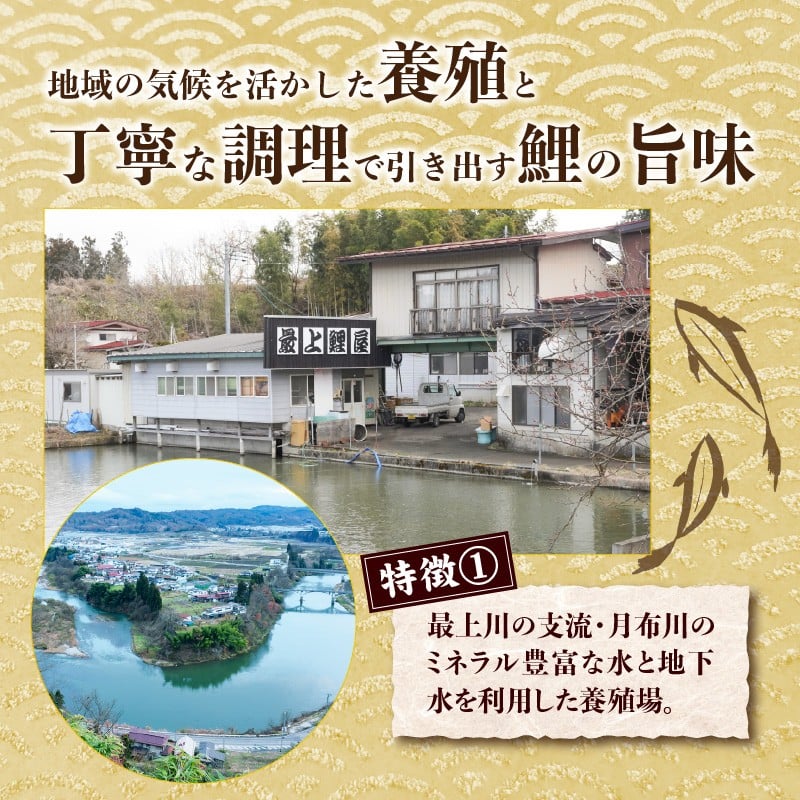 最上鯉屋  鮎の甘露煮5尾（1尾×5袋）