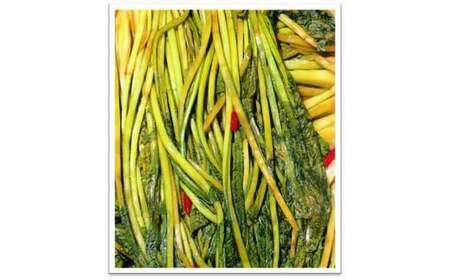 べっこう色の野沢菜漬　7袋｜Bn-7 ※2025年12月上旬～2026年3月下旬頃に順次発送予定