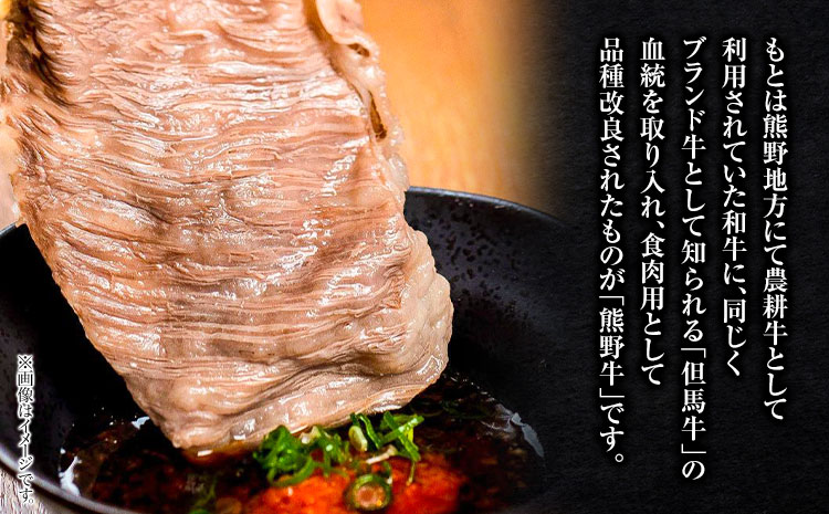熊野牛 すき焼き・しゃぶしゃぶ用 ロース・肩ロース 計1kg(ロース500g・肩ロース500g)(粉山椒付) 澤株式会社(Meat Factory)《30日以内に出荷予定(土日祝除く)》 和歌山県 日