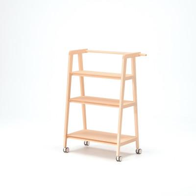 ふるさと納税 旭川市 旭川家具　cosine　ワゴン シェルフ　メープル_04445