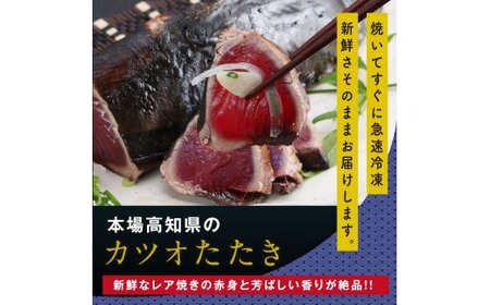訳ありかつおたたき1節＋真鯛漬け丼の素1食 〈高知市共通返礼品〉