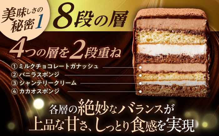 ＜ニッポン全国おやつランキンググランプリ受賞＞長崎石畳ショコラ ハーフサイズ 2個 