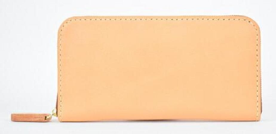 
            【全6色】栃木レザーのラウンドファスナー長財布 シュリンクタイプ ハンドステッチ ソフトな手触り/Round zip wallet 02/minca　327【雑貨 ファッション 人気 おすすめ 】
          