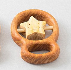 おもちゃ 赤ちゃんのおでかけ宝石セット(お星さま・袋入り)｜おもちゃ(知育玩具/木製玩具)