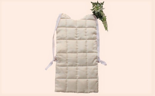 B-53.【背負う防寒着】大和おいね　シルク100％　無地　L