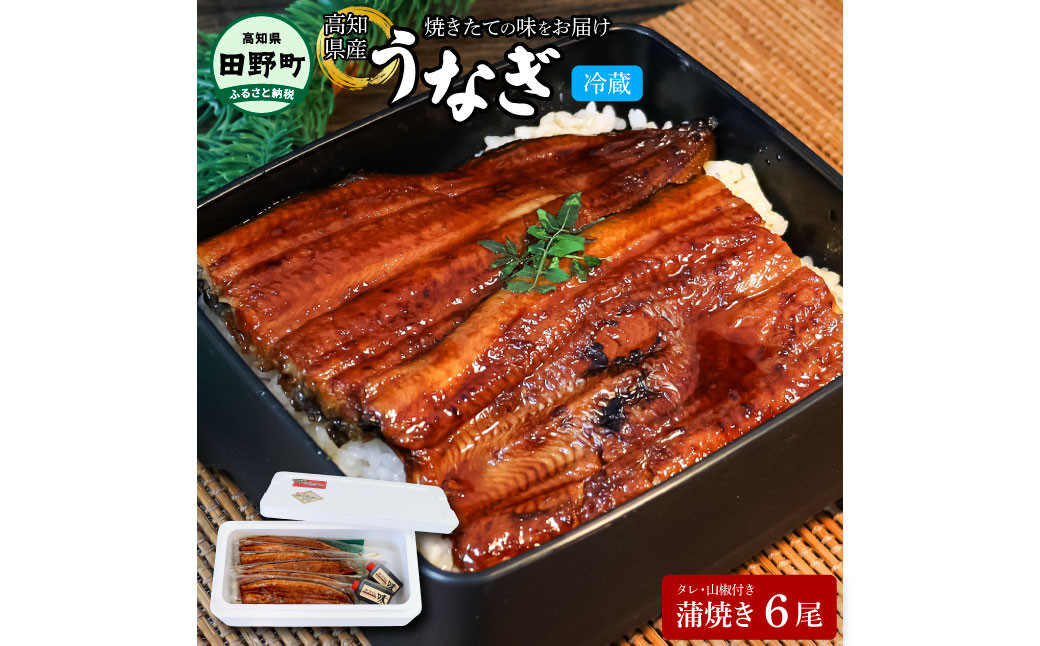 
～四国一小さなまち～ ヤマシン特選うなぎの蒲焼き６尾（特製タレ付き） 130g×6尾 うなぎ 鰻 ウナギ 国産 高知県産 6尾 蒲焼 かばやき 特製タレ 冷蔵 配送
